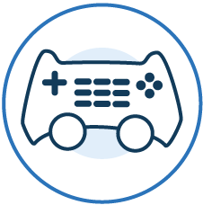 Work hard, play hard icon